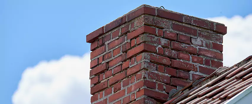 Brick Chimney Flue Installation in Lowell, MA