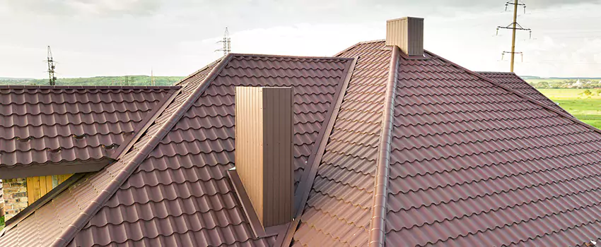 Residential Chimney Flashing Restoration in Lowell, MA