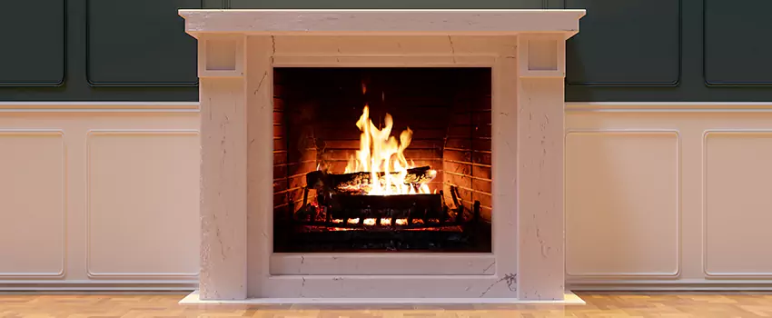 Decorative Electric Fireplace Installation in Lowell, Massachusetts