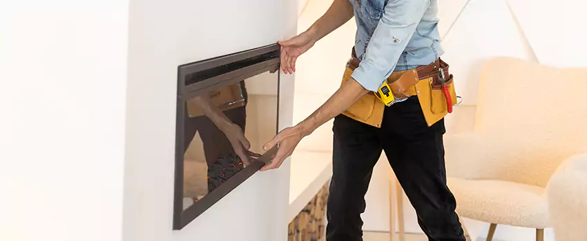 Metal Fireplace Installation in Lowell, Massachusetts