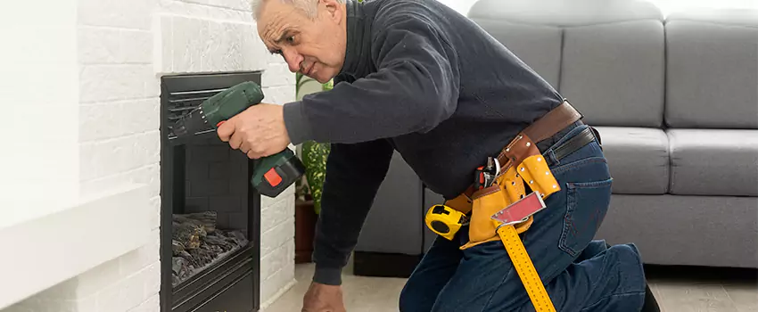 New Indoor Fireplace Installation in Lowell, Massachusetts