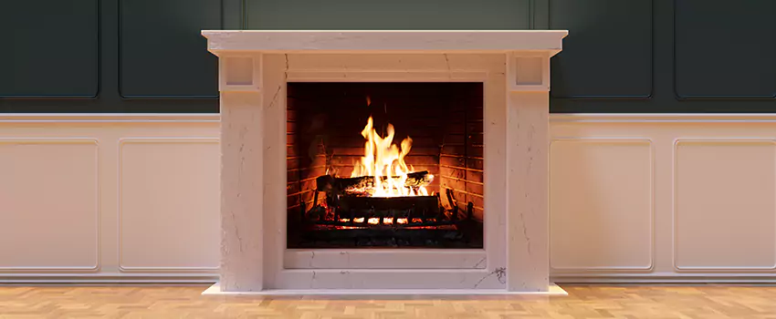 Open Flame Wood-Burning Fireplace Installation Services in Lowell, Massachusetts