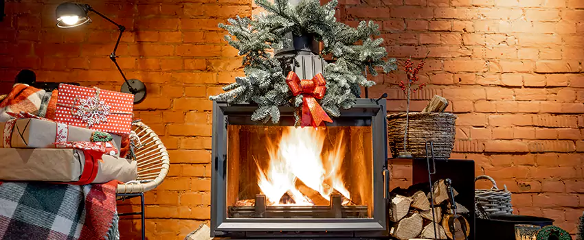 Travis Industries Linear Gas Fireplace Installation in Lowell, Massachusetts