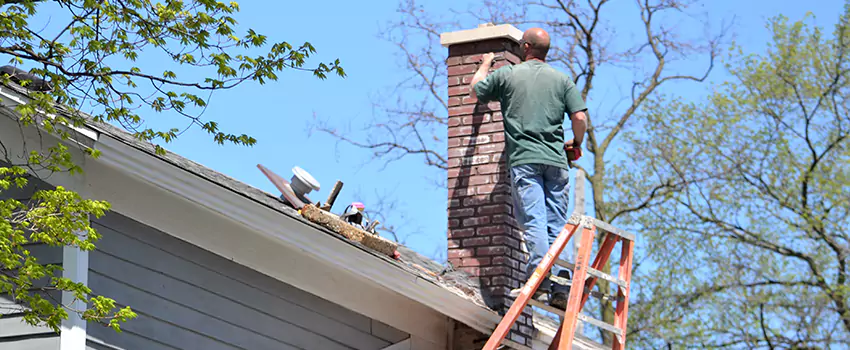 Vinyl and PVC Chimney Flashing Installation in Lowell, MA