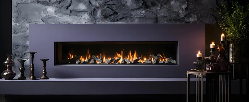 Ember Bed for Ventless Gas Fireplace in Lowell, MA
